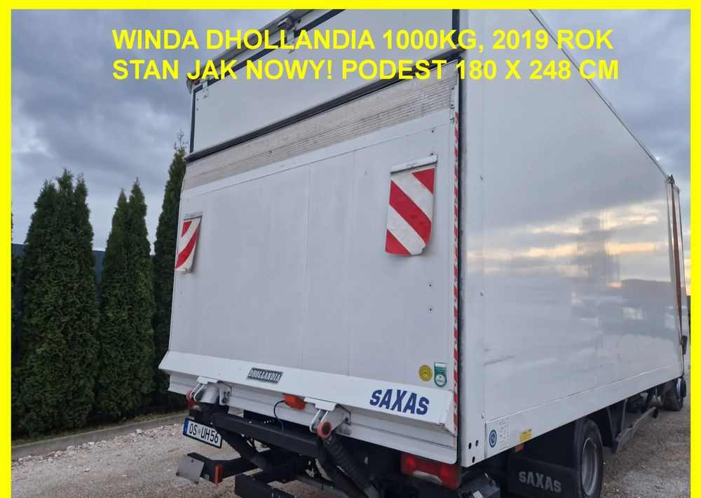 Winda Dhollandia 1000Kg 2019 rok, jak nowa, podest 248cm szeroki wysoki 180cm. Stan idealny! - Tail lift: picture 1 Winda Dhollandia 1000Kg 2019 rok, jak nowa, podest 248cm szeroki wysoki 180cm. Stan idealny! - Tail lift: picture 1