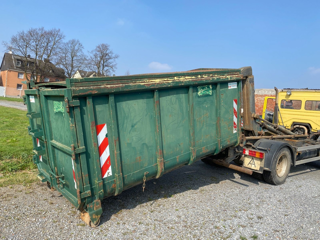 Hüllenkremer 10 cbm Stahlcontainer mit Deckel - Roll-off container: picture 3 Hüllenkremer 10 cbm Stahlcontainer mit Deckel - Roll-off container: picture 3