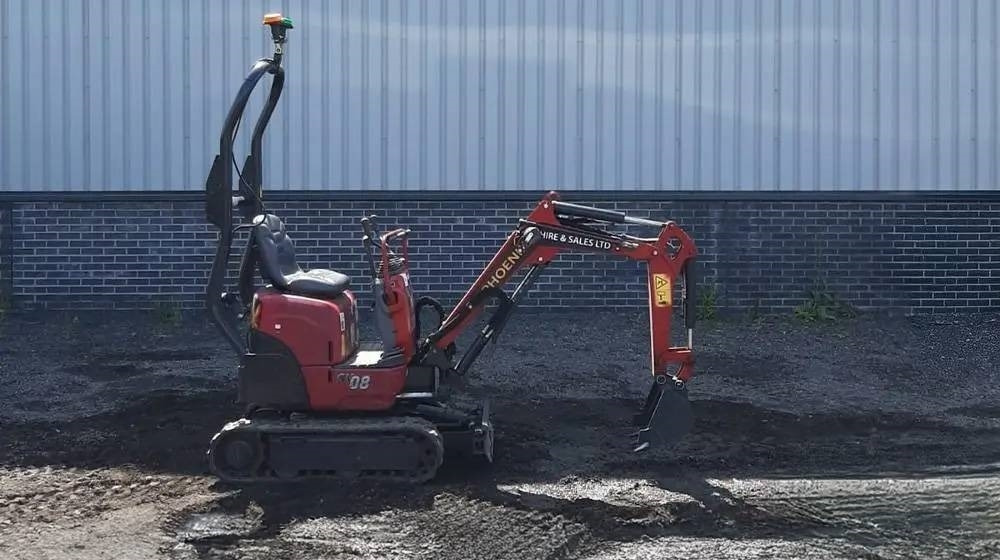 Yanmar SV 08 - Mini excavator: picture 1 Yanmar SV 08 - Mini excavator: picture 1