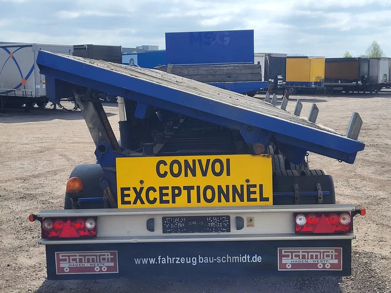 Schmidt SPT/65/Z/2,6 Schraglader Lift + Lenkachse 2008 - Container transporter/ Swap body semi-trailer: picture 3 Schmidt SPT/65/Z/2,6 Schraglader Lift + Lenkachse 2008 - Container transporter/ Swap body semi-trailer: picture 3
