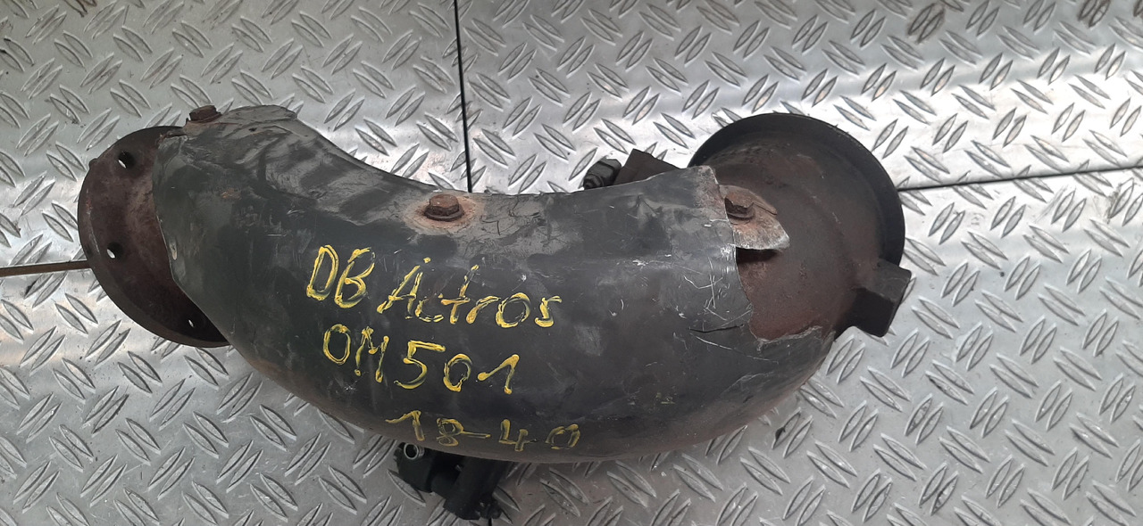 Gebrauchte DB Actros 1840 OM 501 Abgasrohr mit Motorbremse, Artikel - Nr. : 81.99999 - 9999 - Exhaust pipe for Truck: picture 1 Gebrauchte DB Actros 1840 OM 501 Abgasrohr mit Motorbremse, Artikel - Nr. : 81.99999 - 9999 - Exhaust pipe for Truck: picture 1