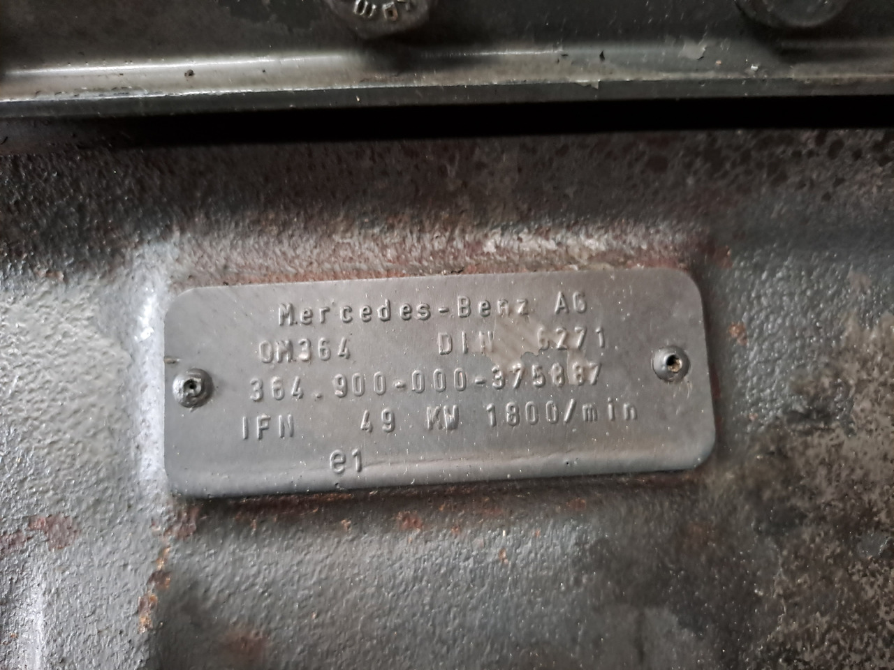 Gebrauchter Motor DB OM 364 - Engine for Truck: picture 5 Gebrauchter Motor DB OM 364 - Engine for Truck: picture 5