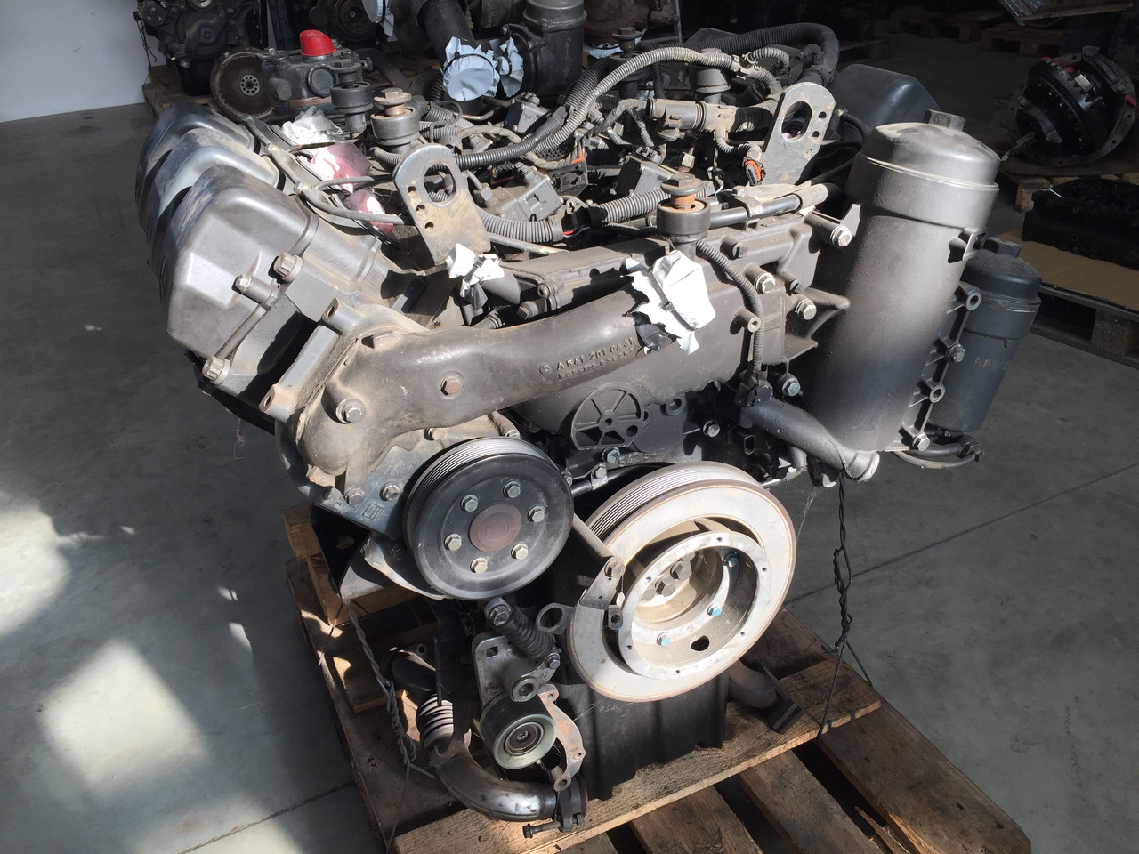 Gebrauchter Motor MB Actros 1843, OM 501 LA, Euro 3 - Engine for Truck: picture 5 Gebrauchter Motor MB Actros 1843, OM 501 LA, Euro 3 - Engine for Truck: picture 5