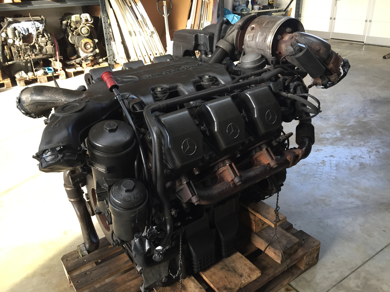 Gebrauchter Motor MB Actros 1844, OM 501 LA, Euro 5 - Engine for Truck: picture 5 Gebrauchter Motor MB Actros 1844, OM 501 LA, Euro 5 - Engine for Truck: picture 5