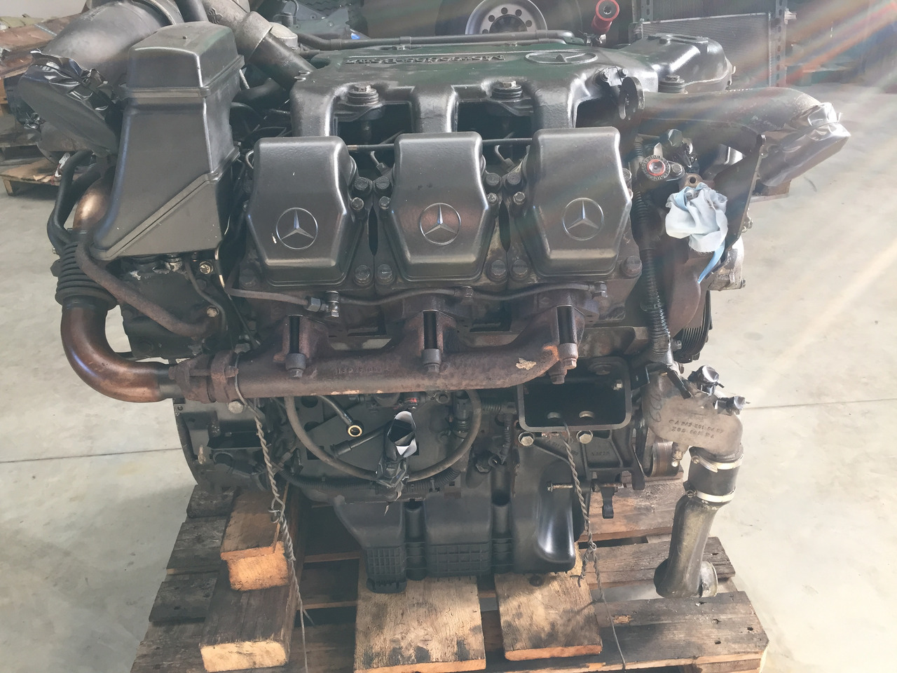 Gebrauchter Motor MB Actros 1844, OM 501 LA, Euro 5 - Engine for Truck: picture 3 Gebrauchter Motor MB Actros 1844, OM 501 LA, Euro 5 - Engine for Truck: picture 3