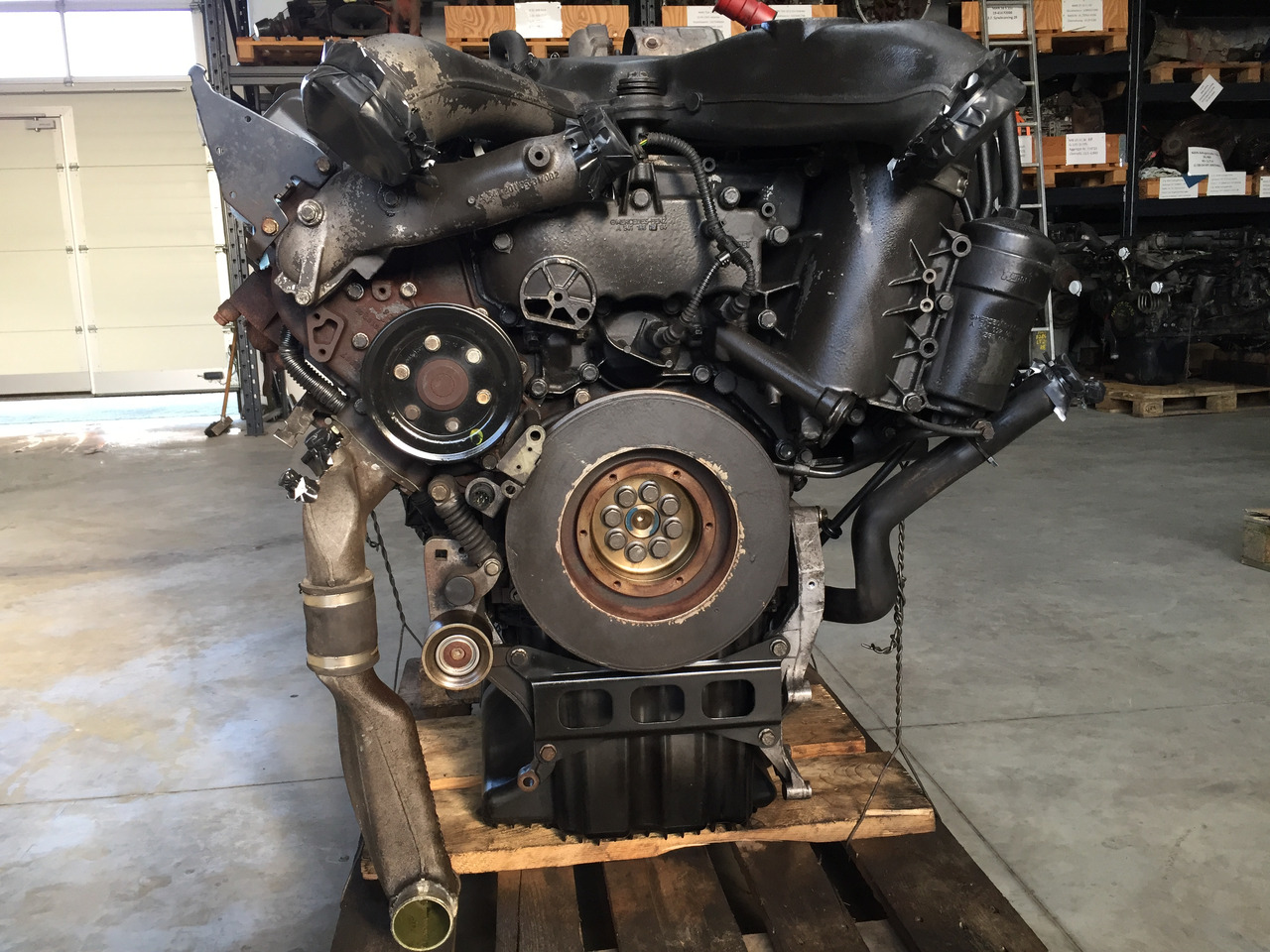 Gebrauchter Motor MB Actros 1844, OM 501 LA, Euro 5 - Engine for Truck: picture 4 Gebrauchter Motor MB Actros 1844, OM 501 LA, Euro 5 - Engine for Truck: picture 4