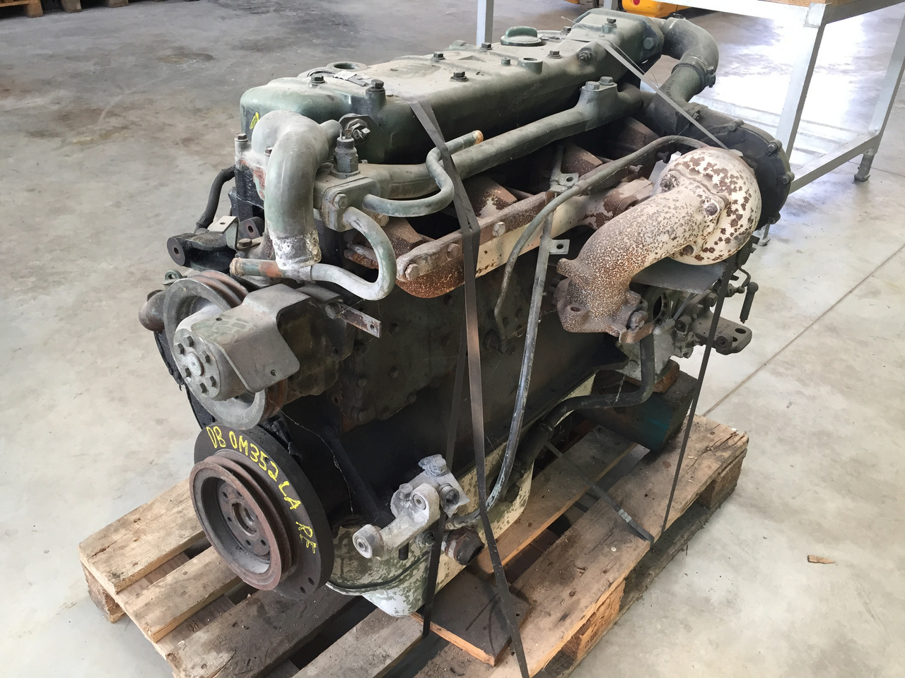 Gebrauchter Motor MB, Motortyp: OM 352 LA, Artikel - Nr. : 81.99999 - 9999 - Engine for Truck: picture 2 Gebrauchter Motor MB, Motortyp: OM 352 LA, Artikel - Nr. : 81.99999 - 9999 - Engine for Truck: picture 2