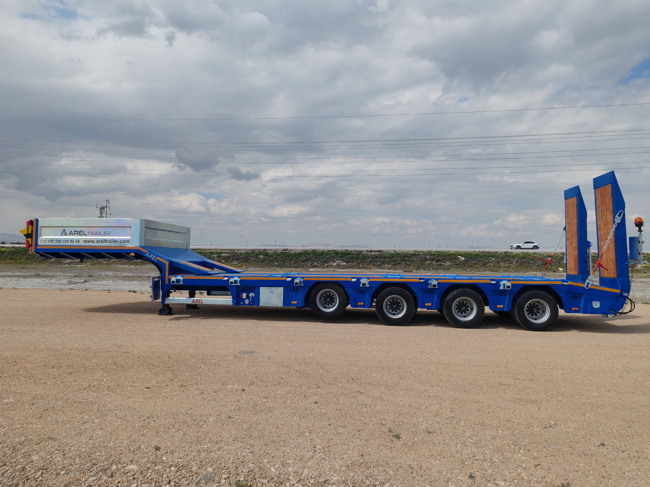 AREL TRAILER 4 AXLE LOWBED TRAILER - Low loader semi-trailer: picture 4 AREL TRAILER 4 AXLE LOWBED TRAILER - Low loader semi-trailer: picture 4