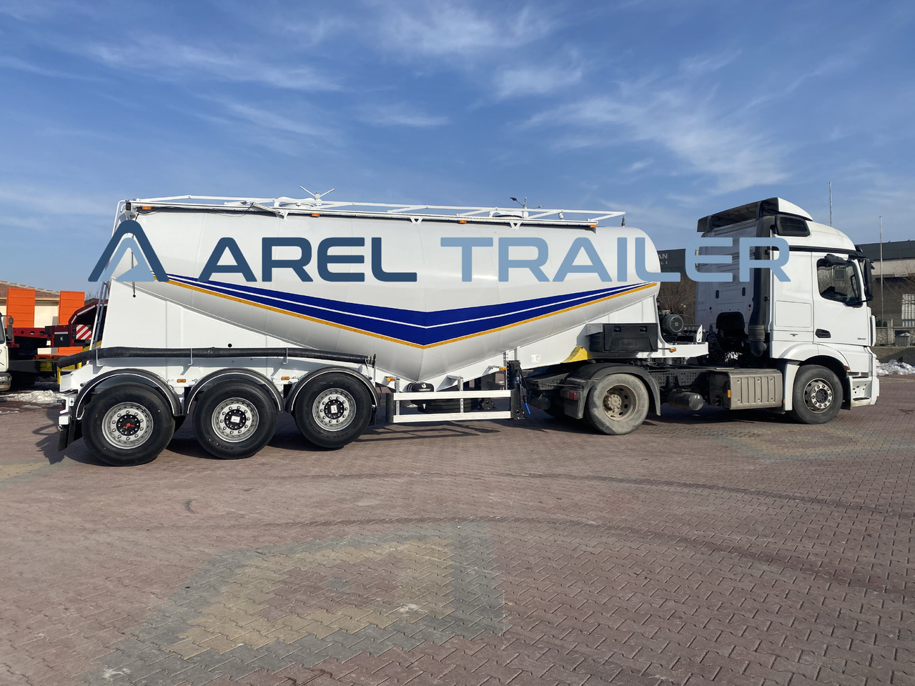 AREL TRAILER CEMENT SILO BULK TRAILER - Silo semi-trailer: picture 1 AREL TRAILER CEMENT SILO BULK TRAILER - Silo semi-trailer: picture 1