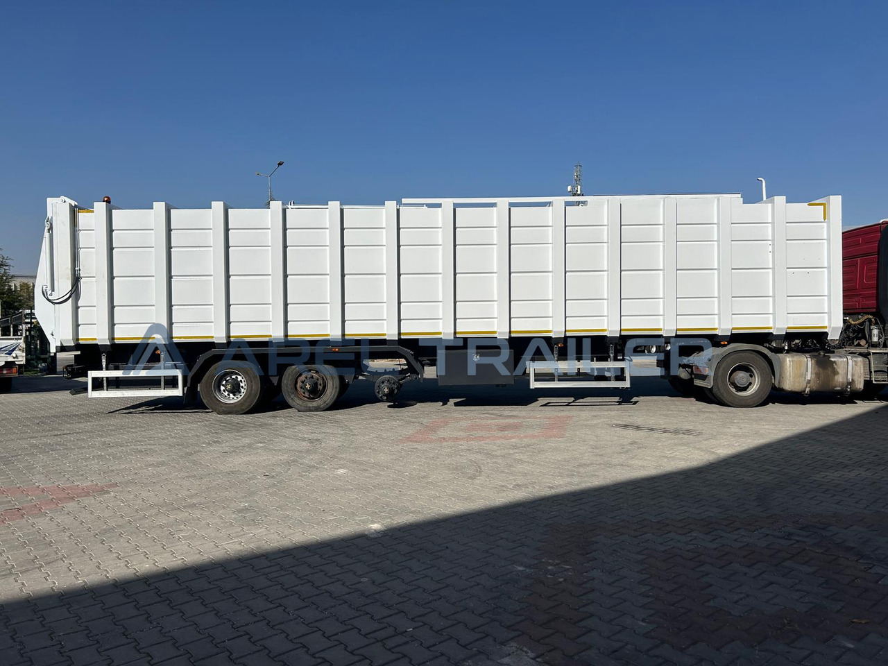 AREL TRAILER GARBAGE WASTE TRANSFER TRAILER - Semi-trailer: picture 2 AREL TRAILER GARBAGE WASTE TRANSFER TRAILER - Semi-trailer: picture 2