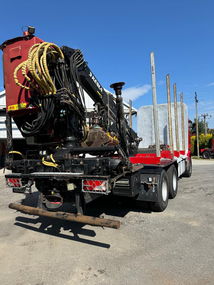 SCANIA R500 & KESLA 2012T - Log truck, Crane truck: picture 4 SCANIA R500 & KESLA 2012T - Log truck, Crane truck: picture 4