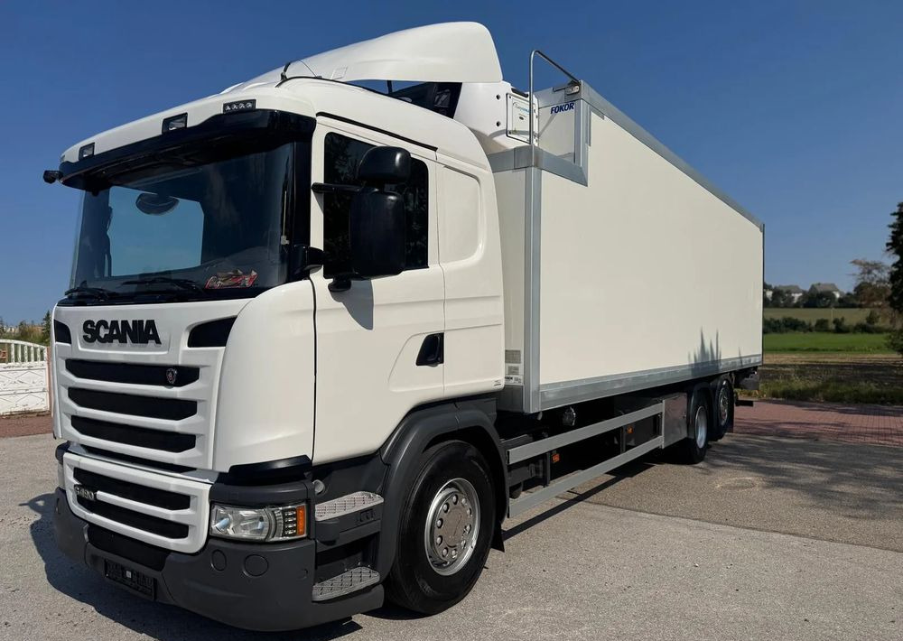 Scania Scania G 490 / CHŁODNIA + WINDA / 23 PALETY / EURO6 / OŚ SKRĘTNA / CARRIER 850 / ASO - Refrigerator truck: picture 4 Scania Scania G 490 / CHŁODNIA + WINDA / 23 PALETY / EURO6 / OŚ SKRĘTNA / CARRIER 850 / ASO - Refrigerator truck: picture 4