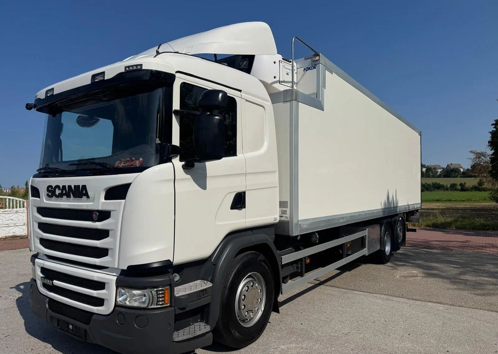 Scania Scania G 490 / CHŁODNIA + WINDA / 23 PALETY / EURO6 / OŚ SKRĘTNA / CARRIER 850 / ASO - Refrigerator truck: picture 1 Scania Scania G 490 / CHŁODNIA + WINDA / 23 PALETY / EURO6 / OŚ SKRĘTNA / CARRIER 850 / ASO - Refrigerator truck: picture 1