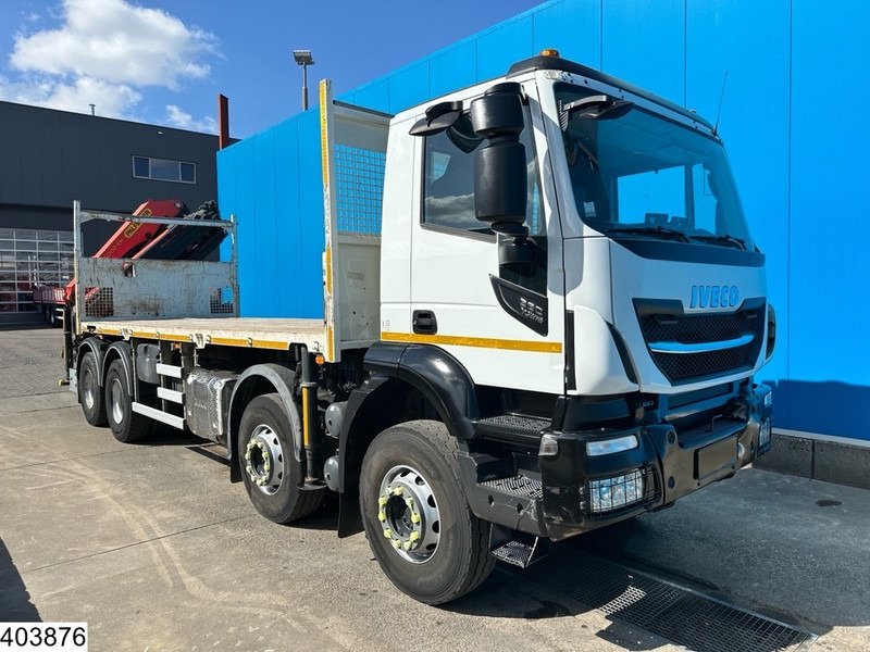 Iveco Stralis 360 8x4, EURO 6, Palfinger, Remote, Steel suspenion - Dropside/ Flatbed truck, Crane truck: picture 3 Iveco Stralis 360 8x4, EURO 6, Palfinger, Remote, Steel suspenion - Dropside/ Flatbed truck, Crane truck: picture 3