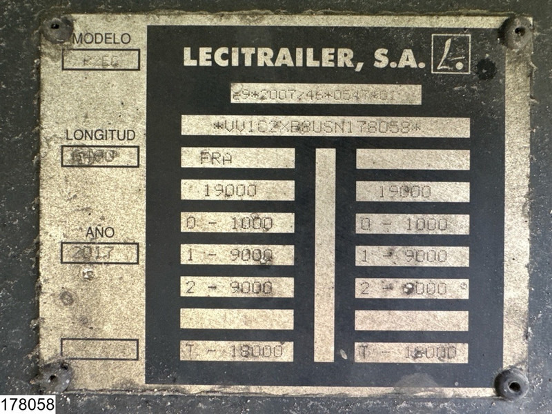 Lecitrailer Middenas Frigoblock EK 13 U - Refrigerator trailer: picture 5 Lecitrailer Middenas Frigoblock EK 13 U - Refrigerator trailer: picture 5