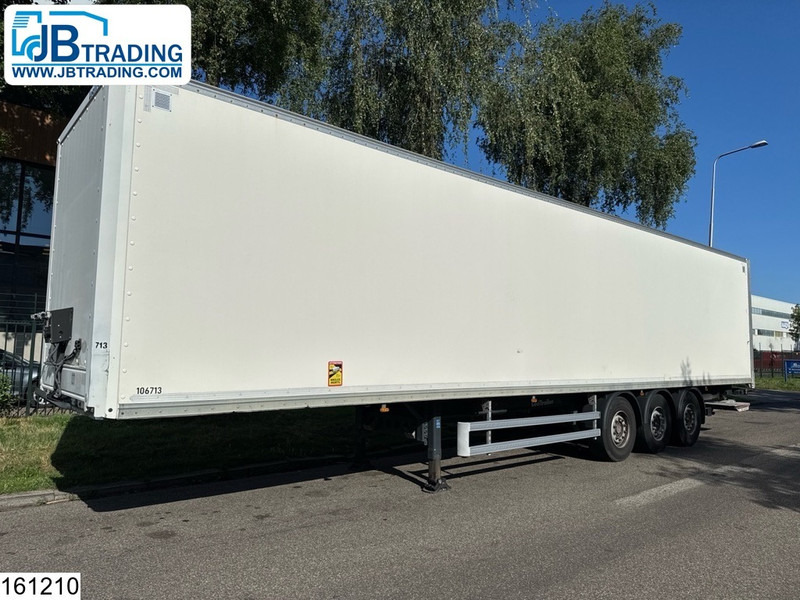 Lecitrailer gesloten bak Dhollandia - Closed box semi-trailer: picture 1 Lecitrailer gesloten bak Dhollandia - Closed box semi-trailer: picture 1