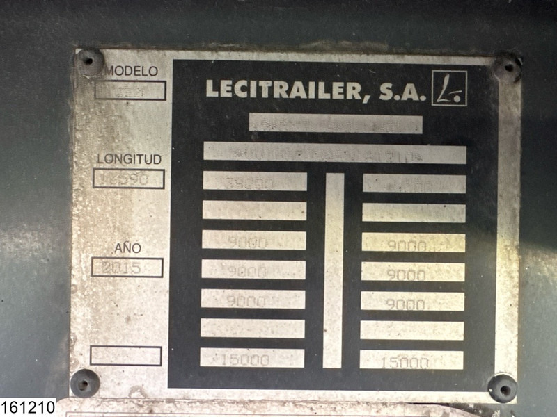 Lecitrailer gesloten bak Dhollandia - Closed box semi-trailer: picture 4 Lecitrailer gesloten bak Dhollandia - Closed box semi-trailer: picture 4