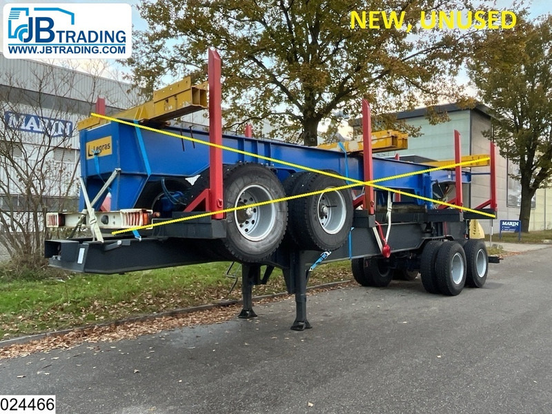 Legras Openlaadbak Wood transport, Steel suspension - Log semi-trailer: picture 1 Legras Openlaadbak Wood transport, Steel suspension - Log semi-trailer: picture 1