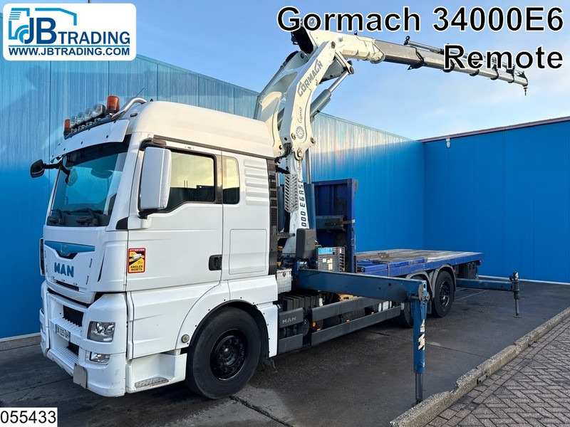 MAN TGX 26 440 6x2. EURO 6, Gormach, Remote, Retarder - Dropside/ Flatbed truck, Crane truck: picture 1 MAN TGX 26 440 6x2. EURO 6, Gormach, Remote, Retarder - Dropside/ Flatbed truck, Crane truck: picture 1