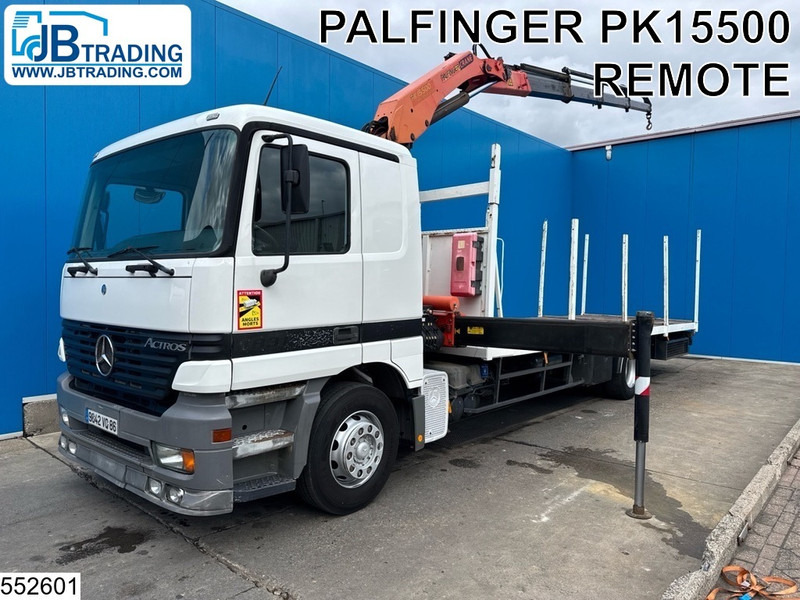 Mercedes-Benz Actros 1831 Palfinger, Remote, Manual - Dropside/ Flatbed truck, Crane truck: picture 1 Mercedes-Benz Actros 1831 Palfinger, Remote, Manual - Dropside/ Flatbed truck, Crane truck: picture 1
