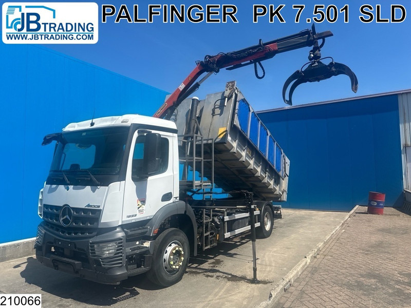 Mercedes-Benz Arocs 1833 EURO 6, Kipper, Palfinger - Tipper, Crane truck: picture 1 Mercedes-Benz Arocs 1833 EURO 6, Kipper, Palfinger - Tipper, Crane truck: picture 1