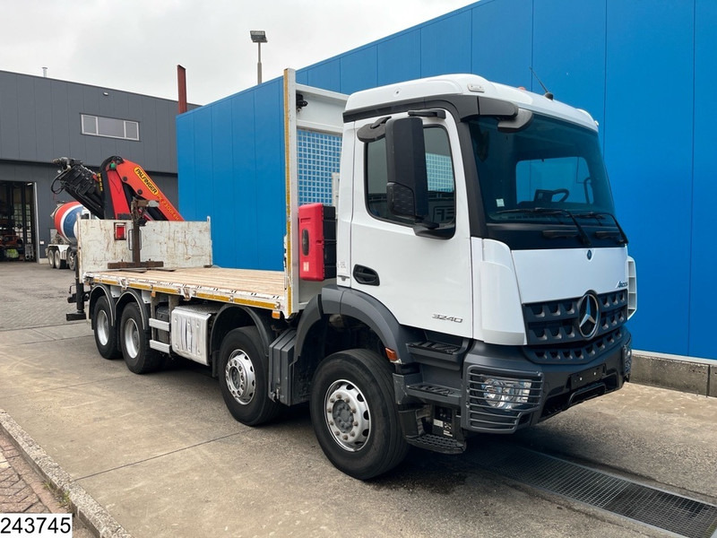 Mercedes-Benz Arocs 3240 8X4, EURO 6, Steel suspension, Palfinger - Dropside/ Flatbed truck, Crane truck: picture 3 Mercedes-Benz Arocs 3240 8X4, EURO 6, Steel suspension, Palfinger - Dropside/ Flatbed truck, Crane truck: picture 3