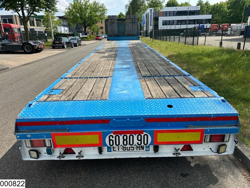 Dropside/ Flatbed semi-trailer Nooteboom open laadbak 48.000 KG, 19,9 mtr, Steering axle: picture 14