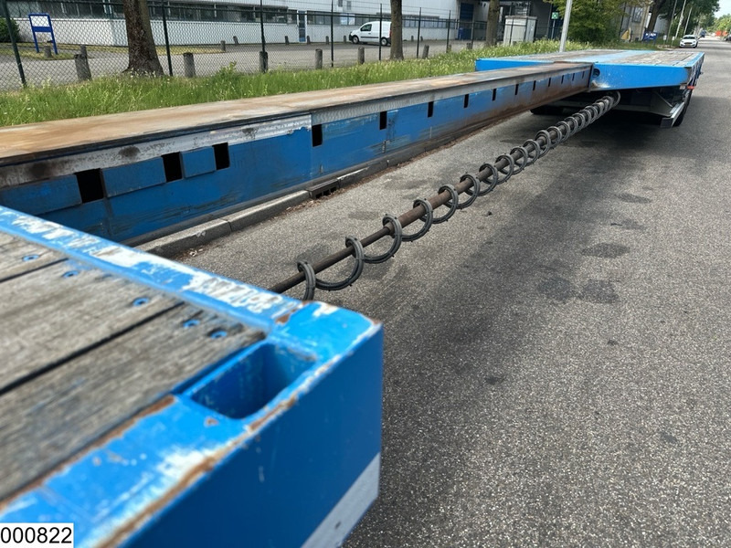 Dropside/ Flatbed semi-trailer Nooteboom open laadbak 48.000 KG, 19,9 mtr, Steering axle: picture 7
