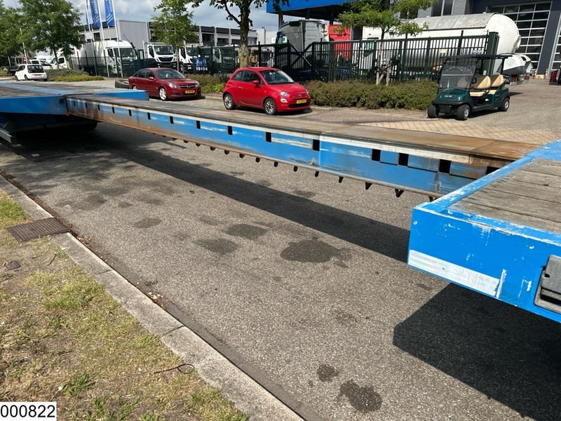 Dropside/ Flatbed semi-trailer Nooteboom open laadbak 48.000 KG, 19,9 mtr, Steering axle: picture 11