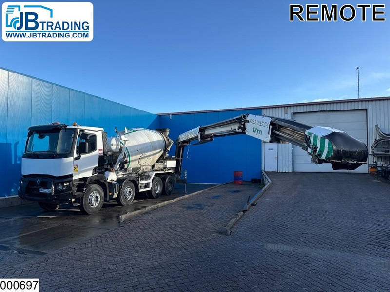 Renault C 380 8x4, EURO 6, Liebherr, 8m3, Remote - Concrete mixer truck: picture 1 Renault C 380 8x4, EURO 6, Liebherr, 8m3, Remote - Concrete mixer truck: picture 1