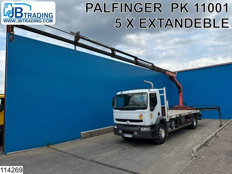 Renault Premium 270 Manual, Steel suspension, Palfinger - Dropside/ Flatbed truck, Crane truck: picture 1 Renault Premium 270 Manual, Steel suspension, Palfinger - Dropside/ Flatbed truck, Crane truck: picture 1