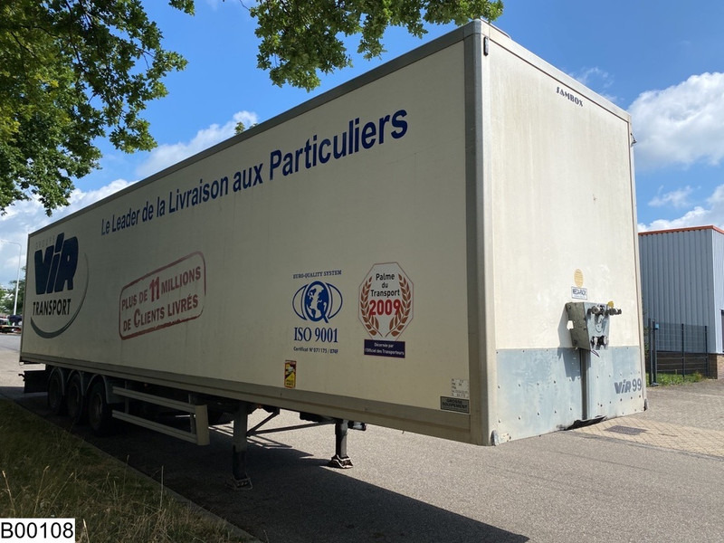 Samro gesloten bak Mega, Jumbo - Closed box semi-trailer: picture 3 Samro gesloten bak Mega, Jumbo - Closed box semi-trailer: picture 3