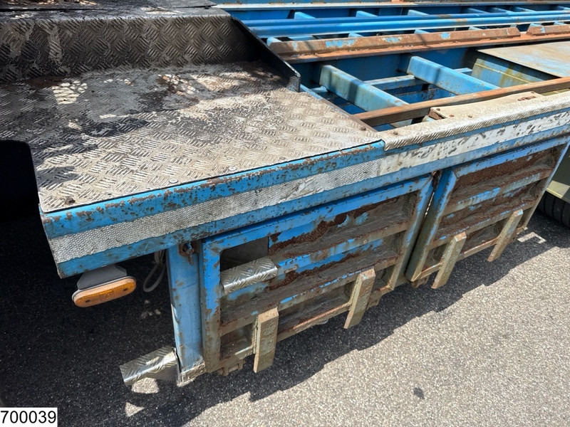 Dropside/ Flatbed semi-trailer Samro open laadbak Hiab: picture 17