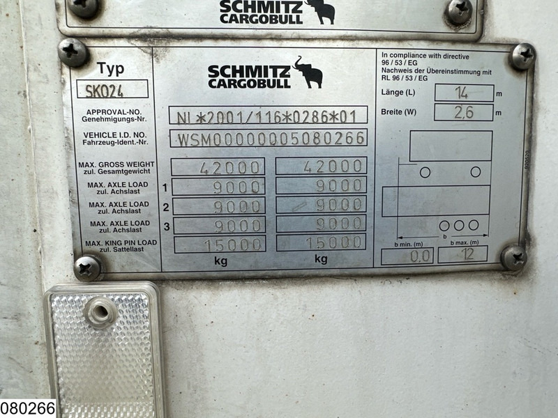 Schmitz Cargobull Koel vries Carrier Vector 1550, Dhollandia - Refrigerator semi-trailer: picture 4 Schmitz Cargobull Koel vries Carrier Vector 1550, Dhollandia - Refrigerator semi-trailer: picture 4