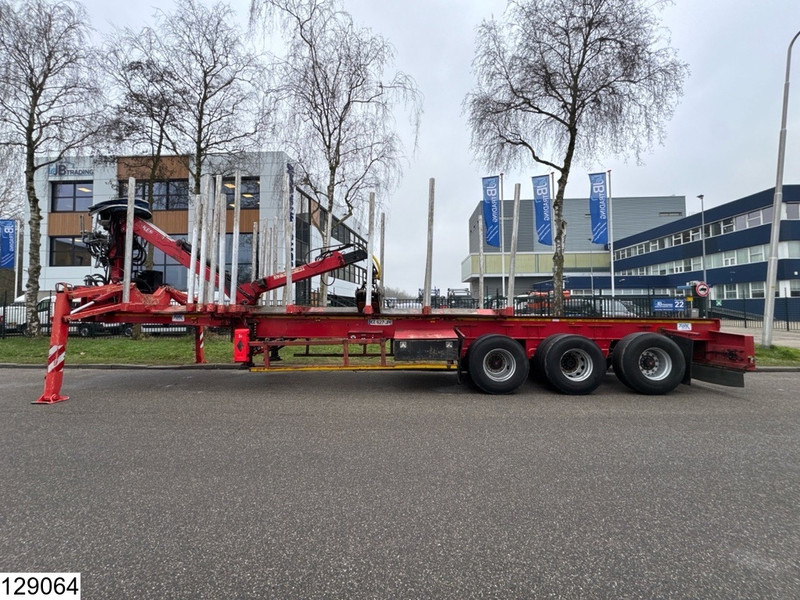 Trax Chassis Timber transport, Kesla 2014 - Log semi-trailer: picture 2 Trax Chassis Timber transport, Kesla 2014 - Log semi-trailer: picture 2