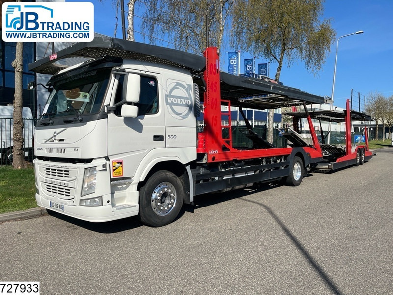 Volvo FM 500 EURO 6, Lohr, Multilohr, Retarder, Combi - Autotransporter truck: picture 1 Volvo FM 500 EURO 6, Lohr, Multilohr, Retarder, Combi - Autotransporter truck: picture 1