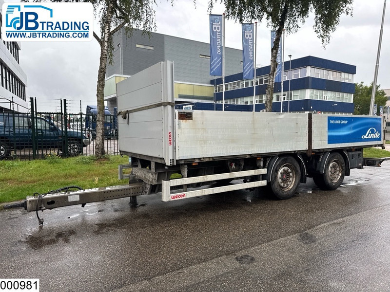 Wecon middenas - Dropside/ Flatbed trailer: picture 1 Wecon middenas - Dropside/ Flatbed trailer: picture 1