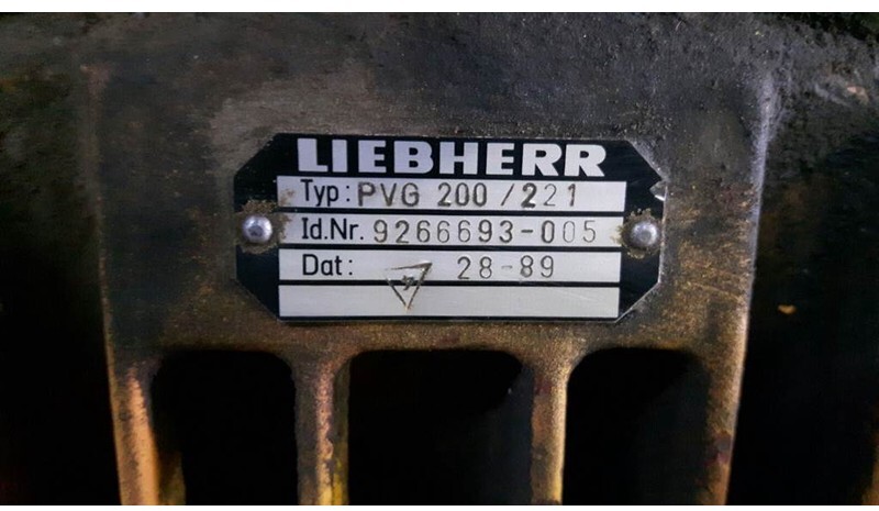 Liebherr L 531 - PVG 200 / 221 - Transmission/Getriebe - Gearbox and parts for Construction machinery: picture 4 Liebherr L 531 - PVG 200 / 221 - Transmission/Getriebe - Gearbox and parts for Construction machinery: picture 4