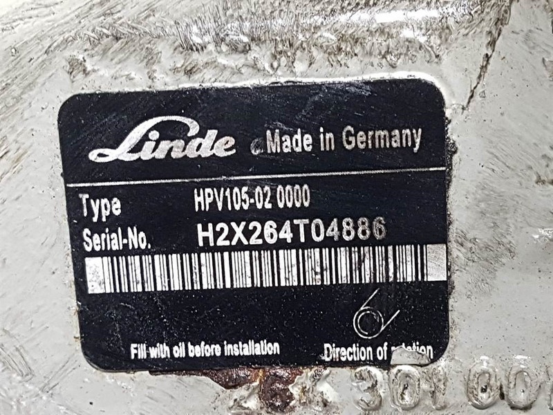 Linde HPV105-02-Drive pump/Fahrpumpe/Rijpomp - Hydraulics for Construction machinery: picture 4 Linde HPV105-02-Drive pump/Fahrpumpe/Rijpomp - Hydraulics for Construction machinery: picture 4