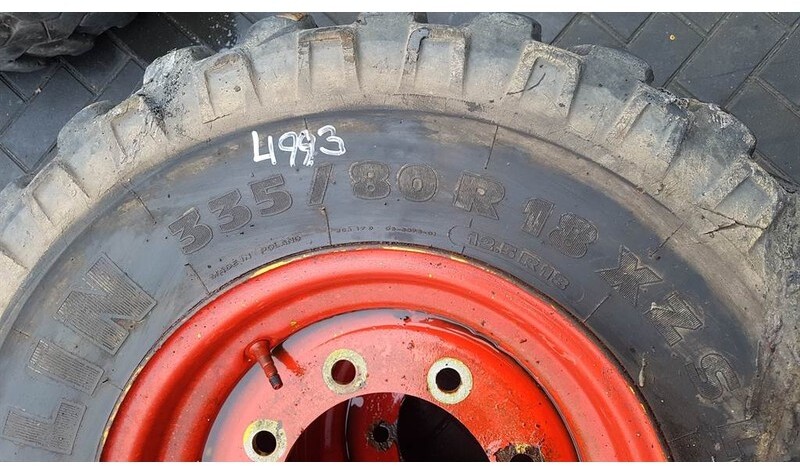 Michelin 335/80R18 (12.5R18) - Tyre/Reifen/Band - Wheels and tires for Construction machinery: picture 4 Michelin 335/80R18 (12.5R18) - Tyre/Reifen/Band - Wheels and tires for Construction machinery: picture 4