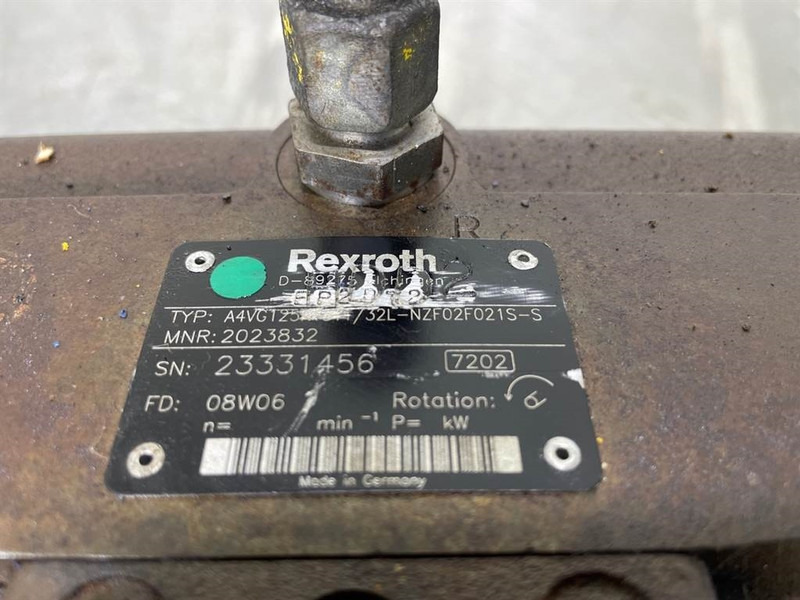 Rexroth A4VG125EP2DT2/32L-Drive pump/Fahrpumpe/Rijpomp - Hydraulics for Construction machinery: picture 5 Rexroth A4VG125EP2DT2/32L-Drive pump/Fahrpumpe/Rijpomp - Hydraulics for Construction machinery: picture 5