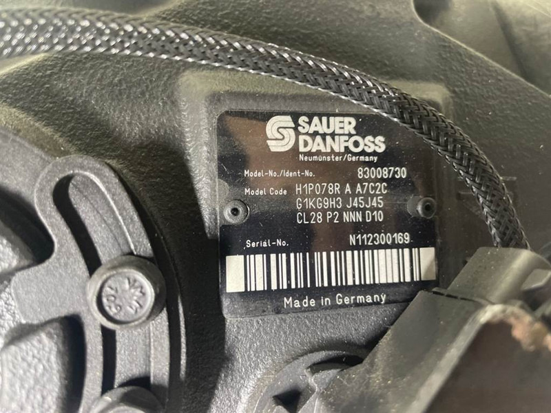 Sauer Danfoss H1P078R-83008730-Drive pump/Fahrpumpe/Rijpomp - Hydraulics for Construction machinery: picture 4 Sauer Danfoss H1P078R-83008730-Drive pump/Fahrpumpe/Rijpomp - Hydraulics for Construction machinery: picture 4