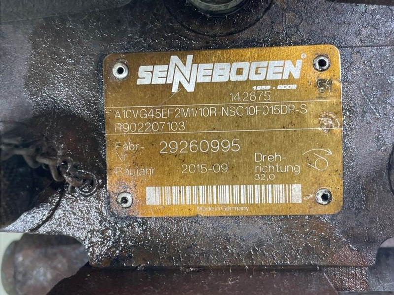 Sennebogen 835E-142875-Drive pump/Fahrpumpe/Rijpomp - Hydraulics for Construction machinery: picture 4 Sennebogen 835E-142875-Drive pump/Fahrpumpe/Rijpomp - Hydraulics for Construction machinery: picture 4