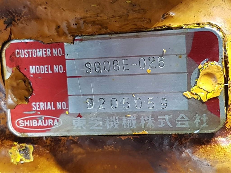 Shibaura SG08E-026 - Swing motor/Schwenkmotor/Zwenkmotor - Hydraulics: picture 5 Shibaura SG08E-026 - Swing motor/Schwenkmotor/Zwenkmotor - Hydraulics: picture 5