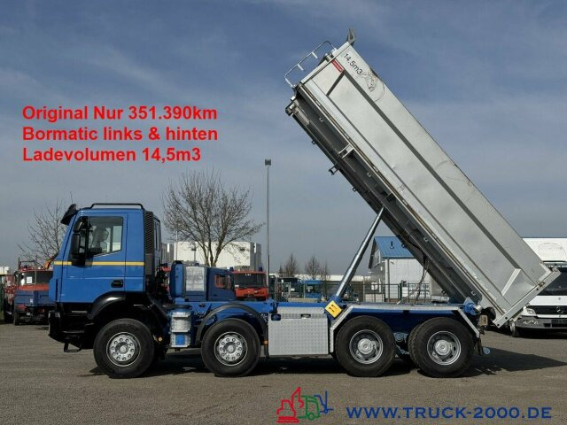 Iveco 340T45 Trakker 8x4 Bordmatik Links+Hinten 351TKM - Tipper: picture 1 Iveco 340T45 Trakker 8x4 Bordmatik Links+Hinten 351TKM - Tipper: picture 1