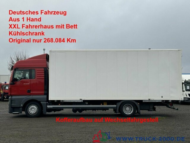 MAN TGX 18.360 BDF- Koffer XL Haus Standhzg 268TKM - Box truck: picture 1 MAN TGX 18.360 BDF- Koffer XL Haus Standhzg 268TKM - Box truck: picture 1