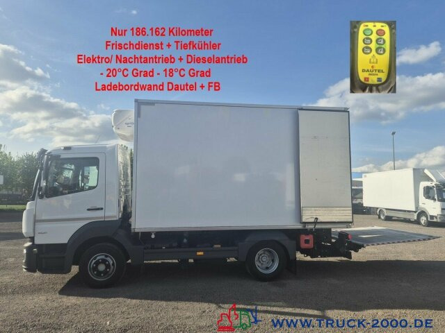 Mercedes-Benz 821 Carrier Xarios 600 - 20°- +18° LBW nur186TKM - Refrigerator truck: picture 1 Mercedes-Benz 821 Carrier Xarios 600 - 20°- +18° LBW nur186TKM - Refrigerator truck: picture 1