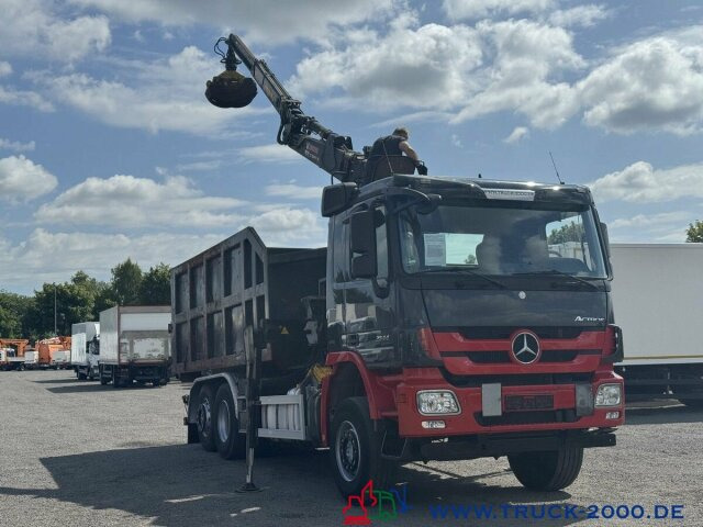 Mercedes-Benz Actros 2544 Meiller 20.65+ Mulde Kran 7,3m=1,4t. - Hook lift truck, Crane truck: picture 3 Mercedes-Benz Actros 2544 Meiller 20.65+ Mulde Kran 7,3m=1,4t. - Hook lift truck, Crane truck: picture 3