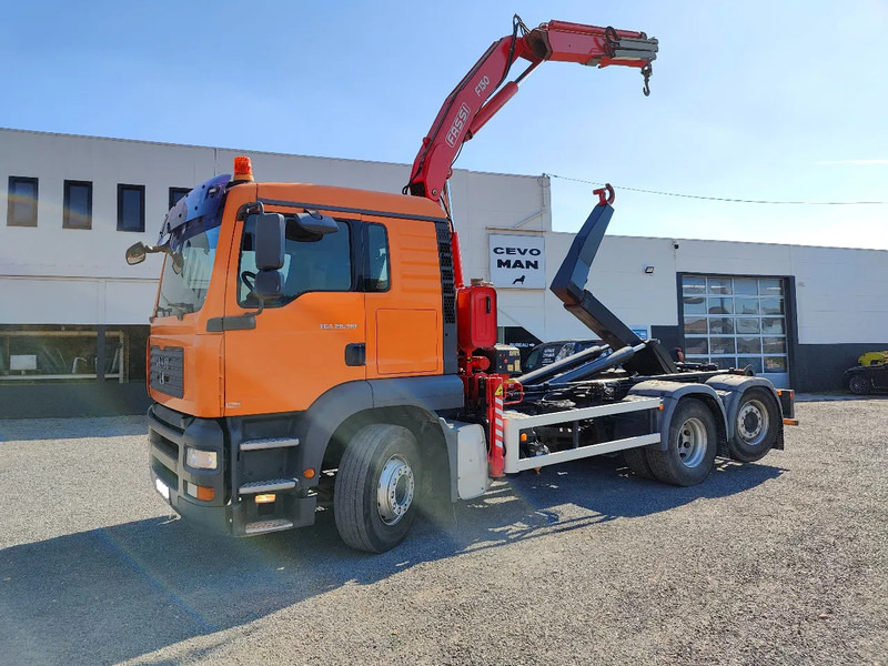 MAN TGA 28.310 Container / Fassi F130 - Hook lift truck, Crane truck: picture 4 MAN TGA 28.310 Container / Fassi F130 - Hook lift truck, Crane truck: picture 4