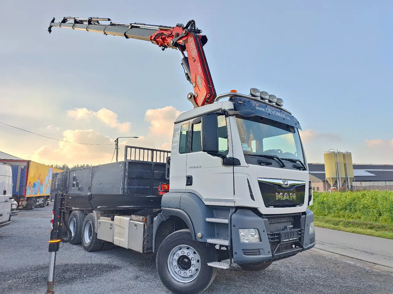 MAN Tridem 8x4 Euro6 Kipper Kraan Fassi F365 - Tipper, Crane truck: picture 1 MAN Tridem 8x4 Euro6 Kipper Kraan Fassi F365 - Tipper, Crane truck: picture 1